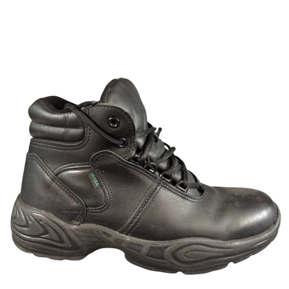 Vintage Reebok Duty Mens Tactical Boots Black Leather Made in USA CP8500 9M